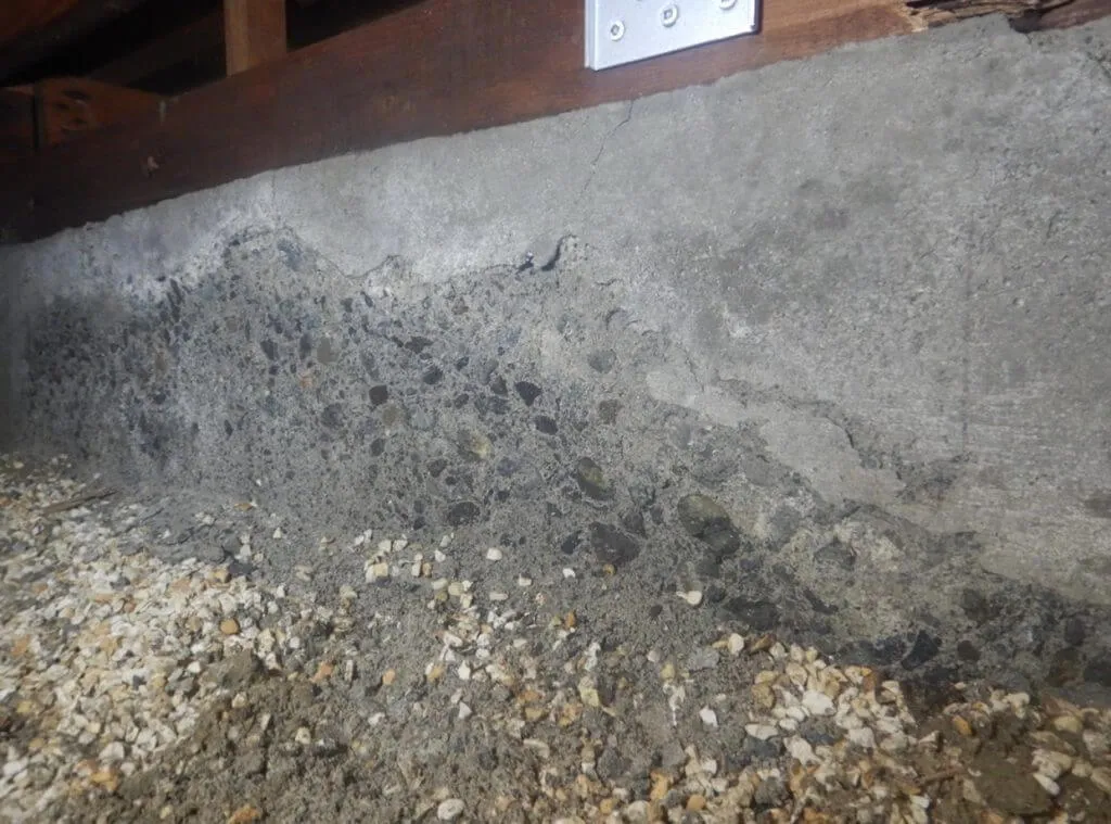 表面剥離 基礎コンクリート