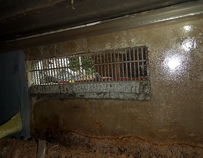 ソリッドリメイン 床下基礎コンクリート施工前（ケース１）