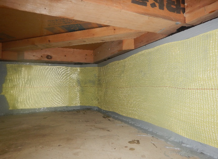 東京都八王子市 基礎コンクリート補強工事