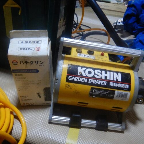 消毒施工で木材腐朽菌による劣化も抑制